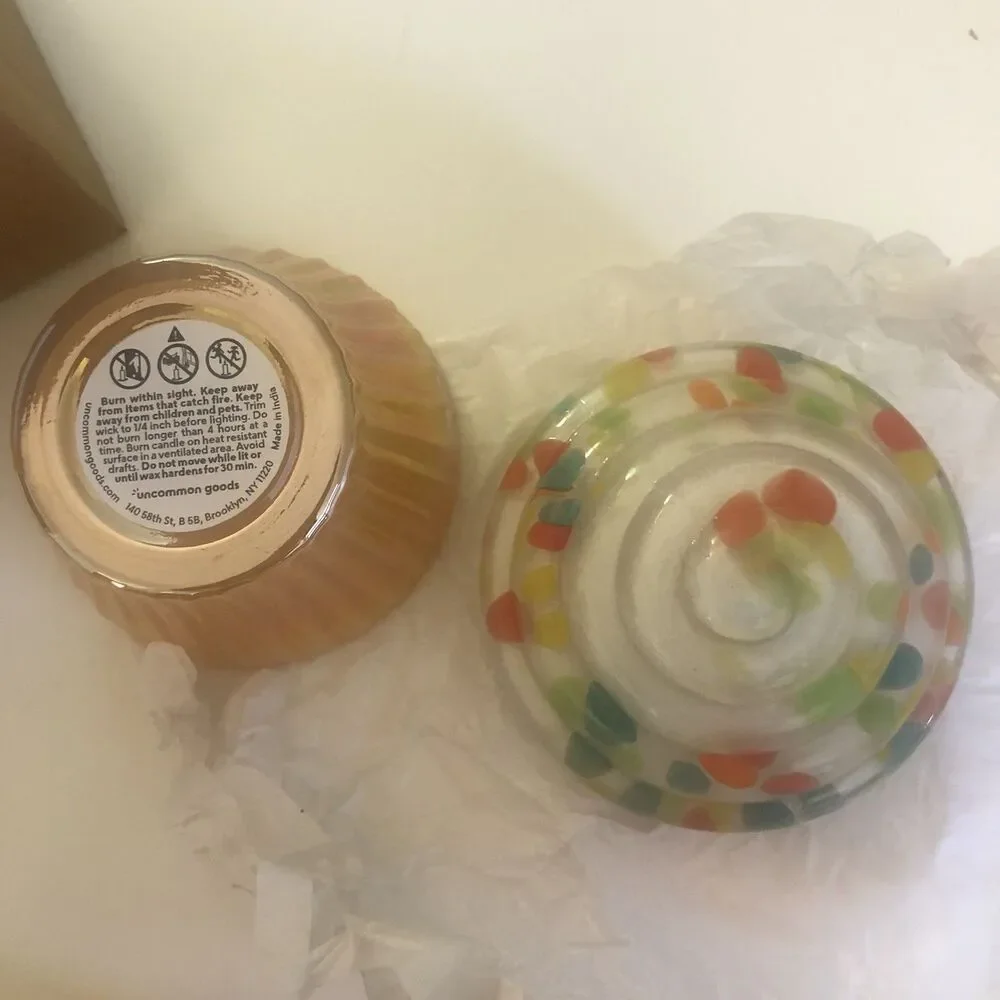 Birthday Cupcake Glass Candle Jar by Uncommon Goods - Picture 10 of 11